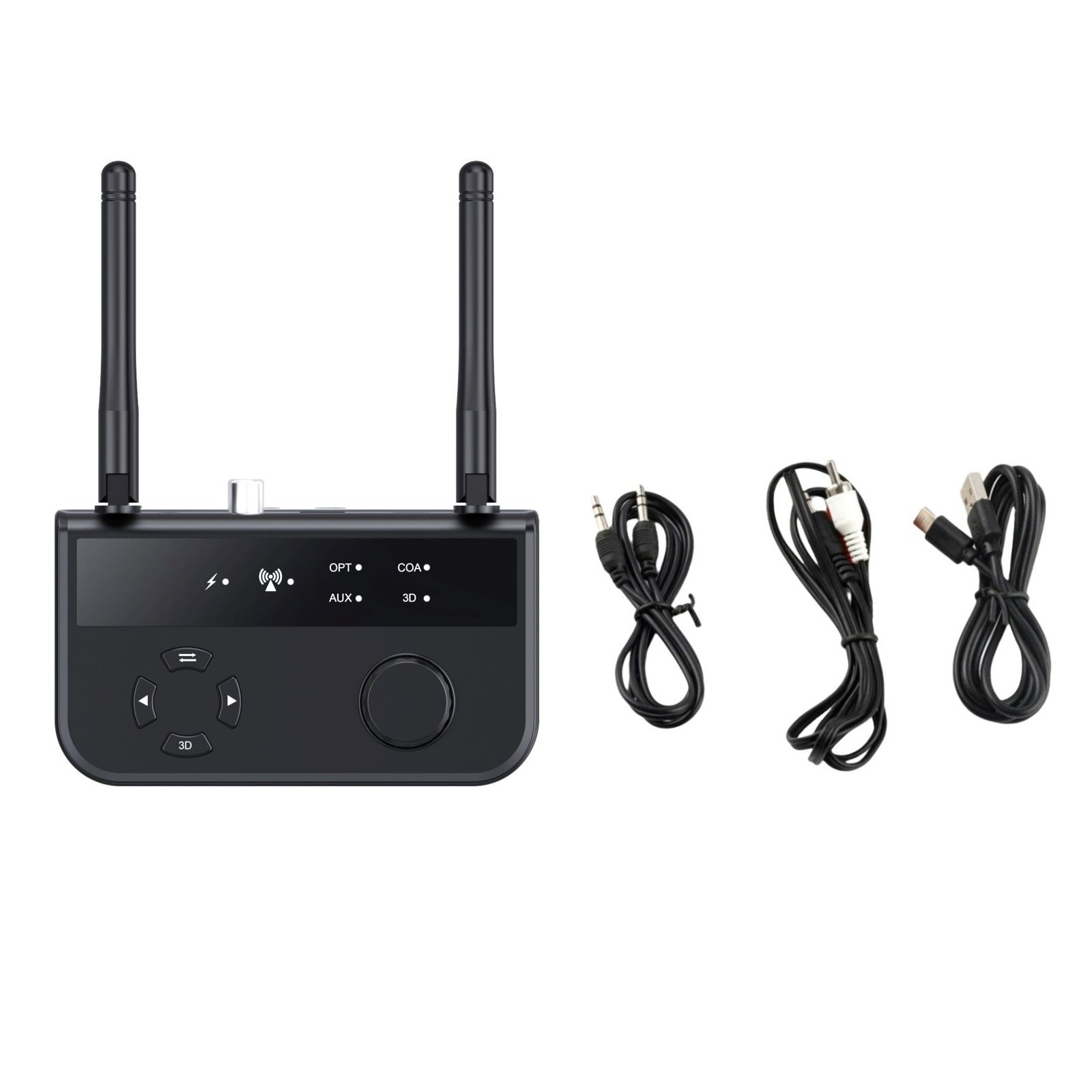 5.3 version New Bluetooth Receive With Smart One to Two Sharing plug and play
