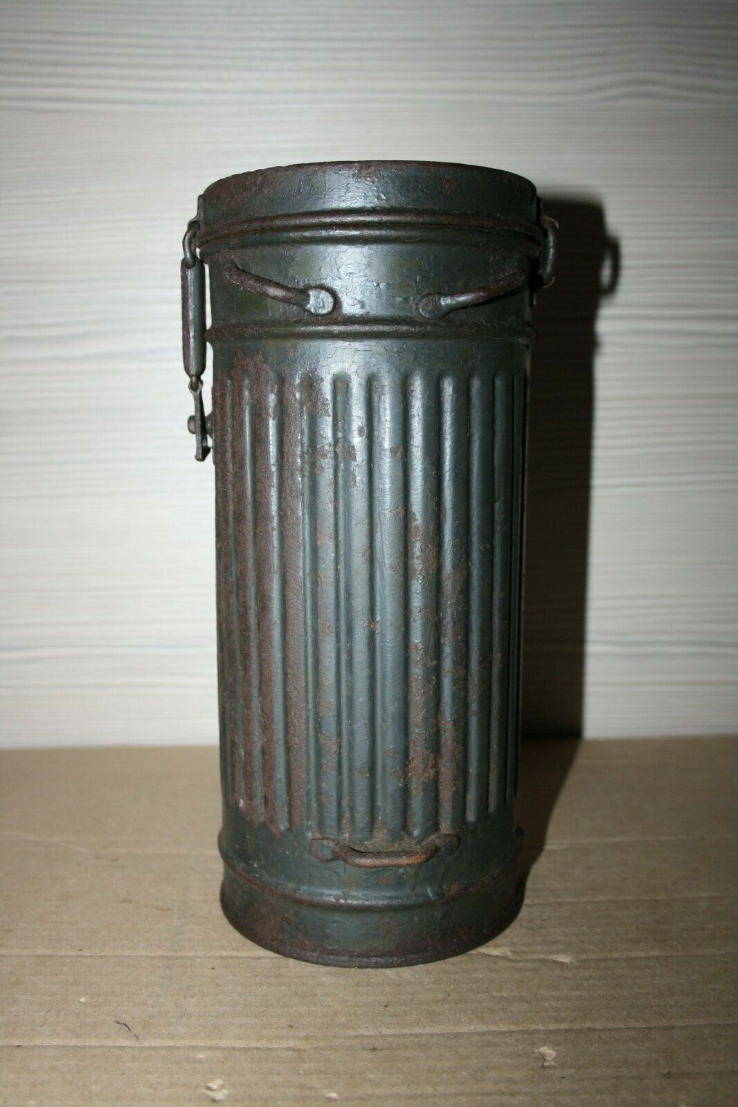 ww2 german gas mask canister