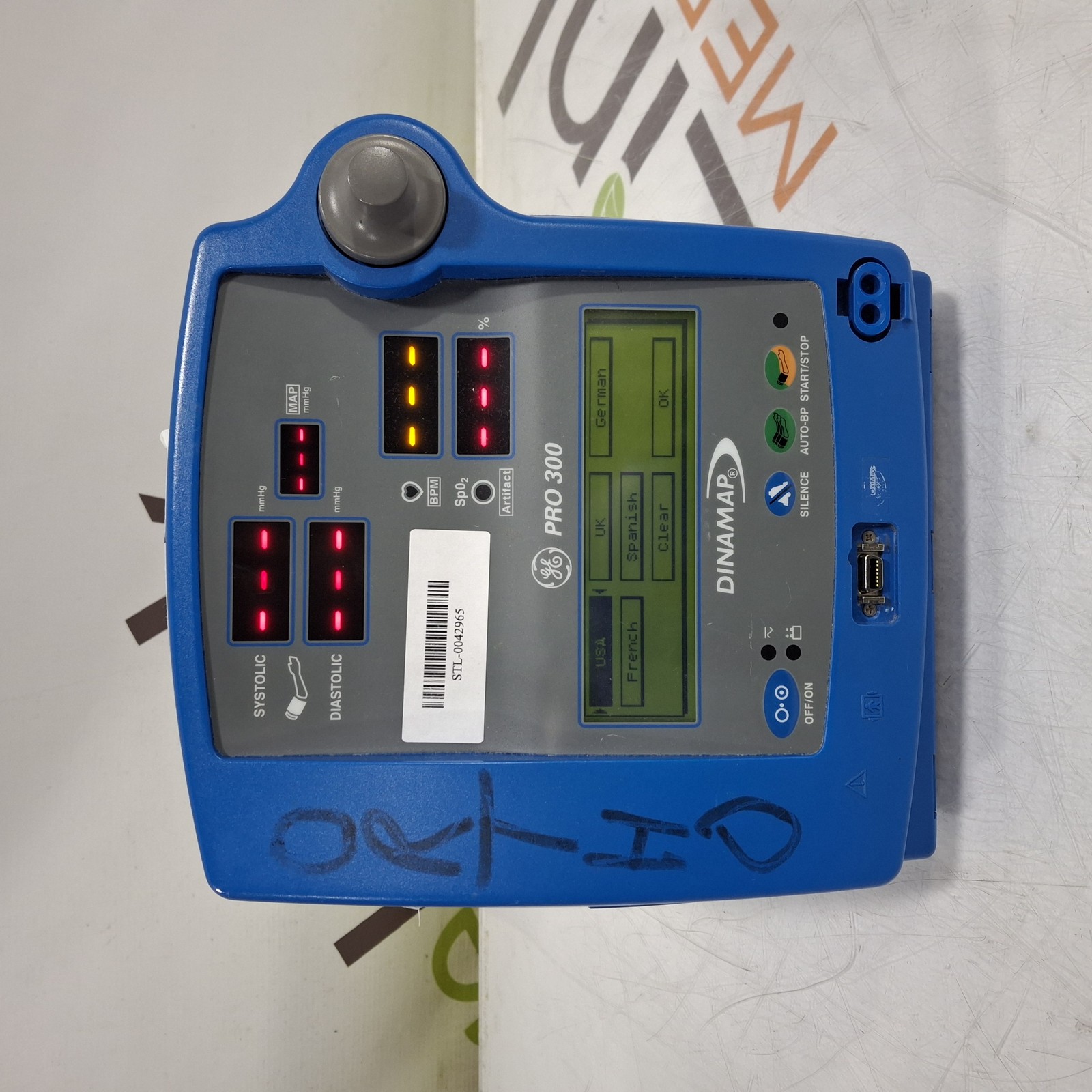 GE Healthcare Dinamap Pro 300 Vital Signs Monitor