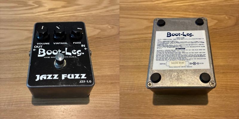 Boot-Leg JZF-1.0 Jazz Fuzz Guitar Bass Effect Pedal Used