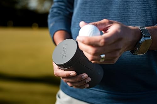 Wash-E Electric Golf Ball Cleaner – Portable Motorized Washer, USB-C