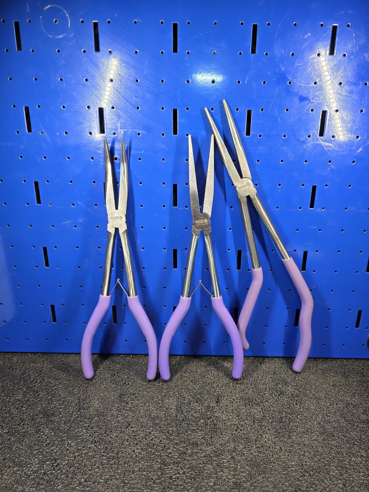 Matco Tools PNO111PP PDO11BPAP PPGO11PP XL Pliers Purple Handles