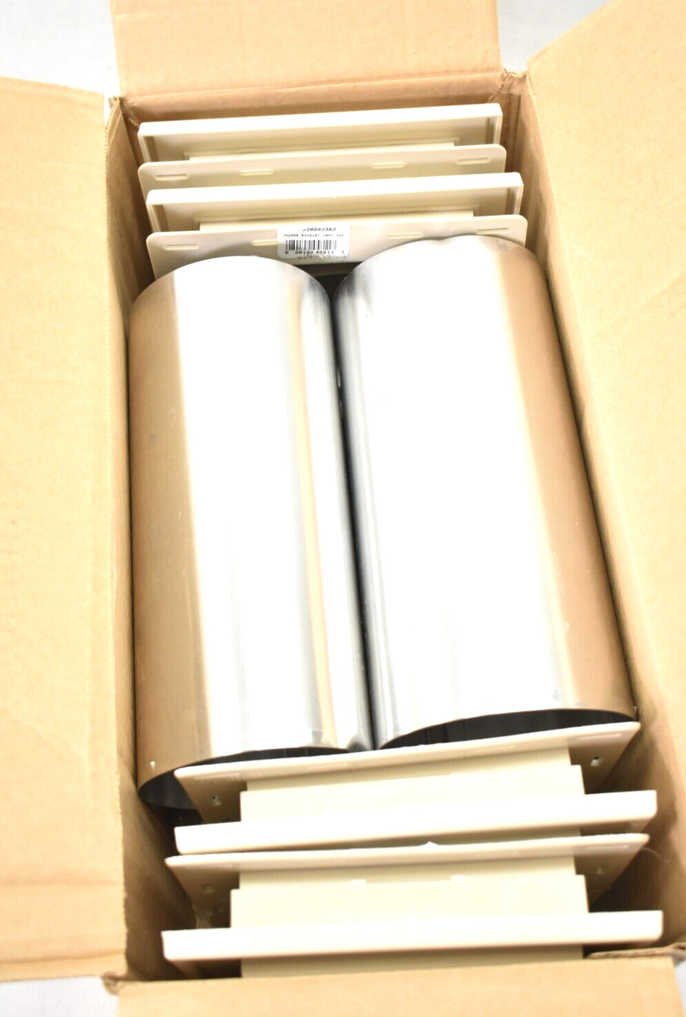 Tribuilt MCE030802363 Square Exhaust Vent Assembly 4 Pack Sand 362