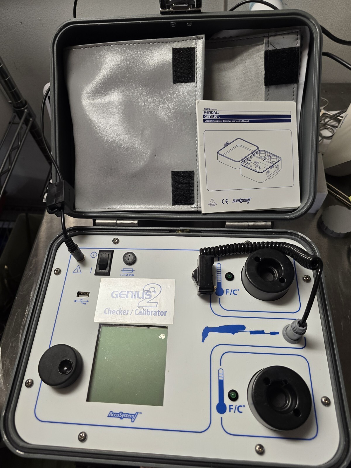 KENDALL Genius 2 Checker/Calibrator as Pictured Working Nice Condition