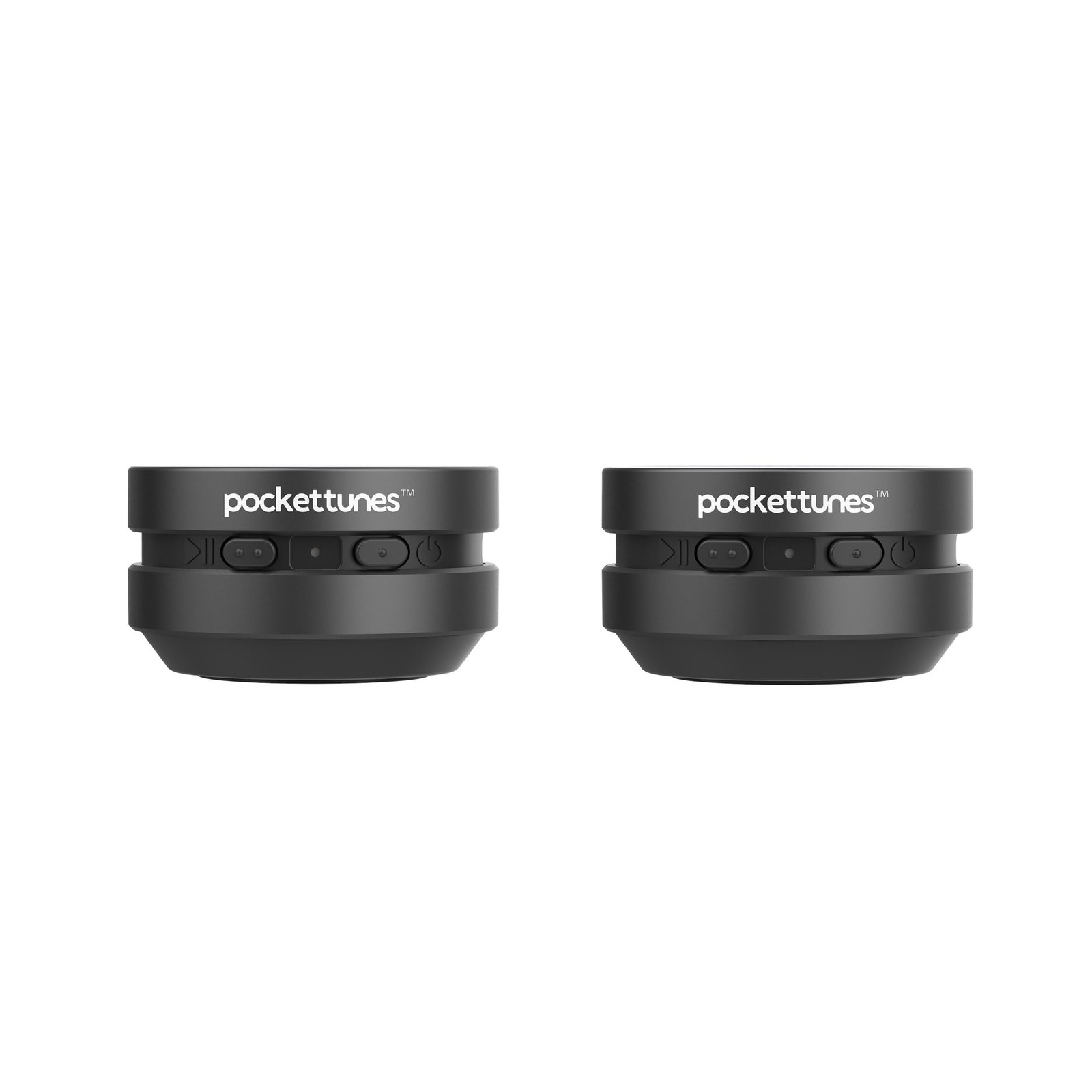 Bone‑Conduction Bluetooth Speakers – 2‑Pack Mini Wireless Speakers, Surface‑A...