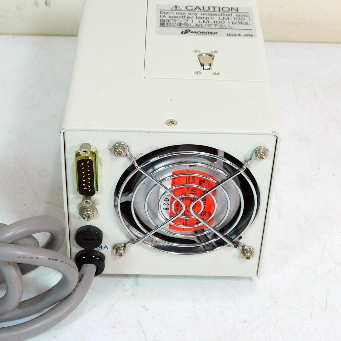 Moritex MHF-D100LR Light Source Illuminator 100 W Tested Powers On No Bulb Japan