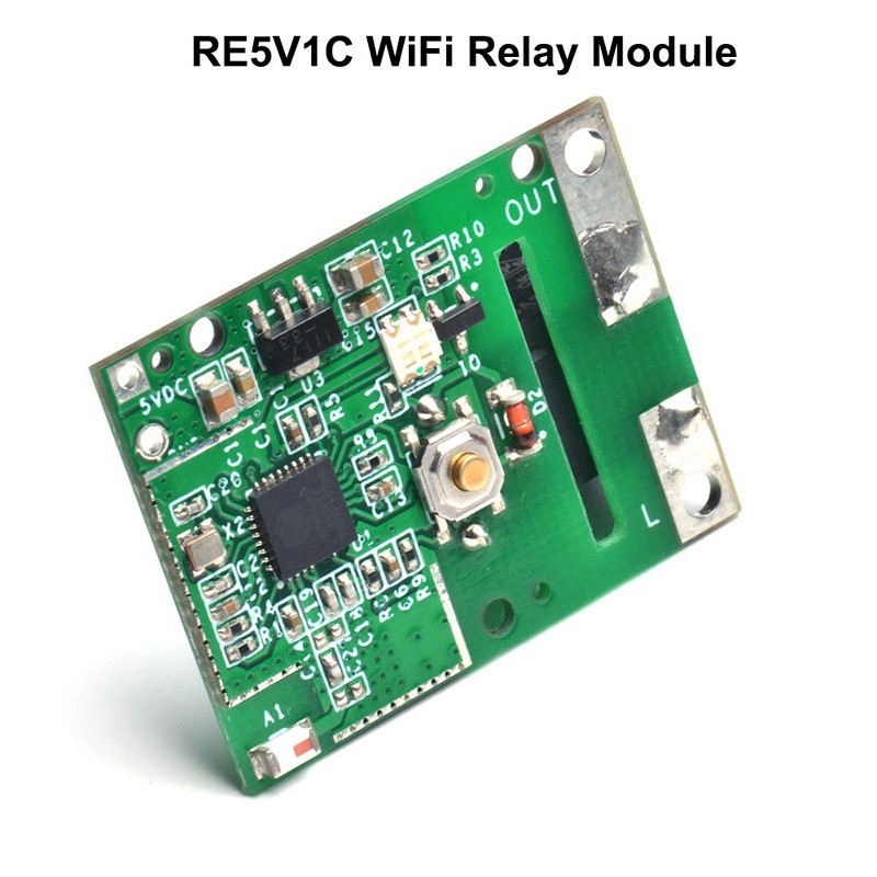 RE5V1C DC 5V WIFI 10A Relay Module PCB DIY Board Remote Control Main Board