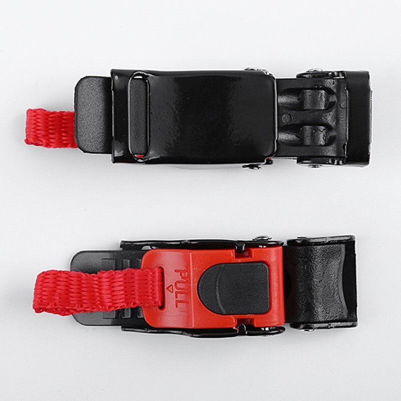 2Pcs Replacement Helmet Quick Release Clip Chin Strap MotorcycleBike Pull Buckle