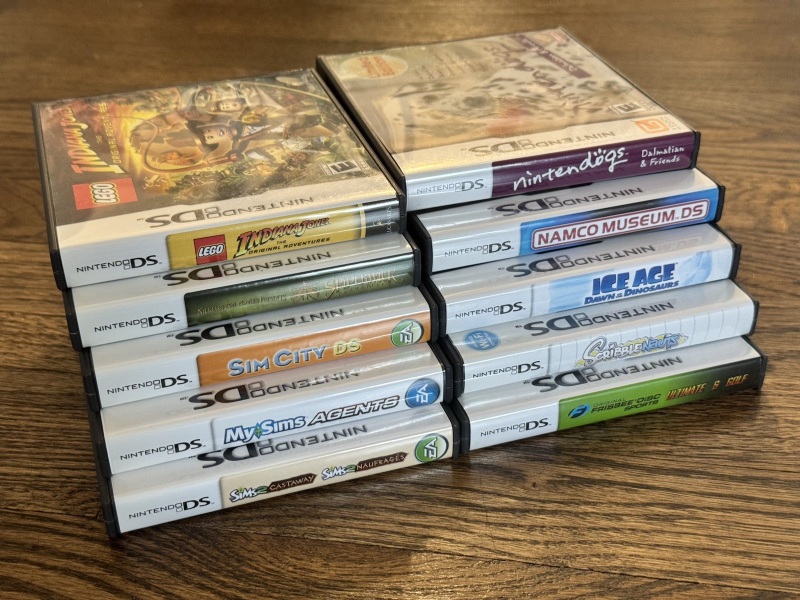Lot of 10 Nintendo DS Cases and Manuals (ALL Complete W/O Games)