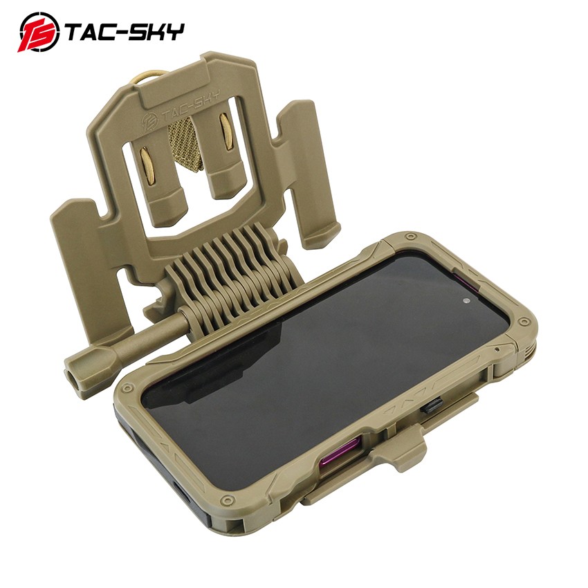 Tactical Phone Case Mount for MOLLE Tactical Vests Compatible with iPhone