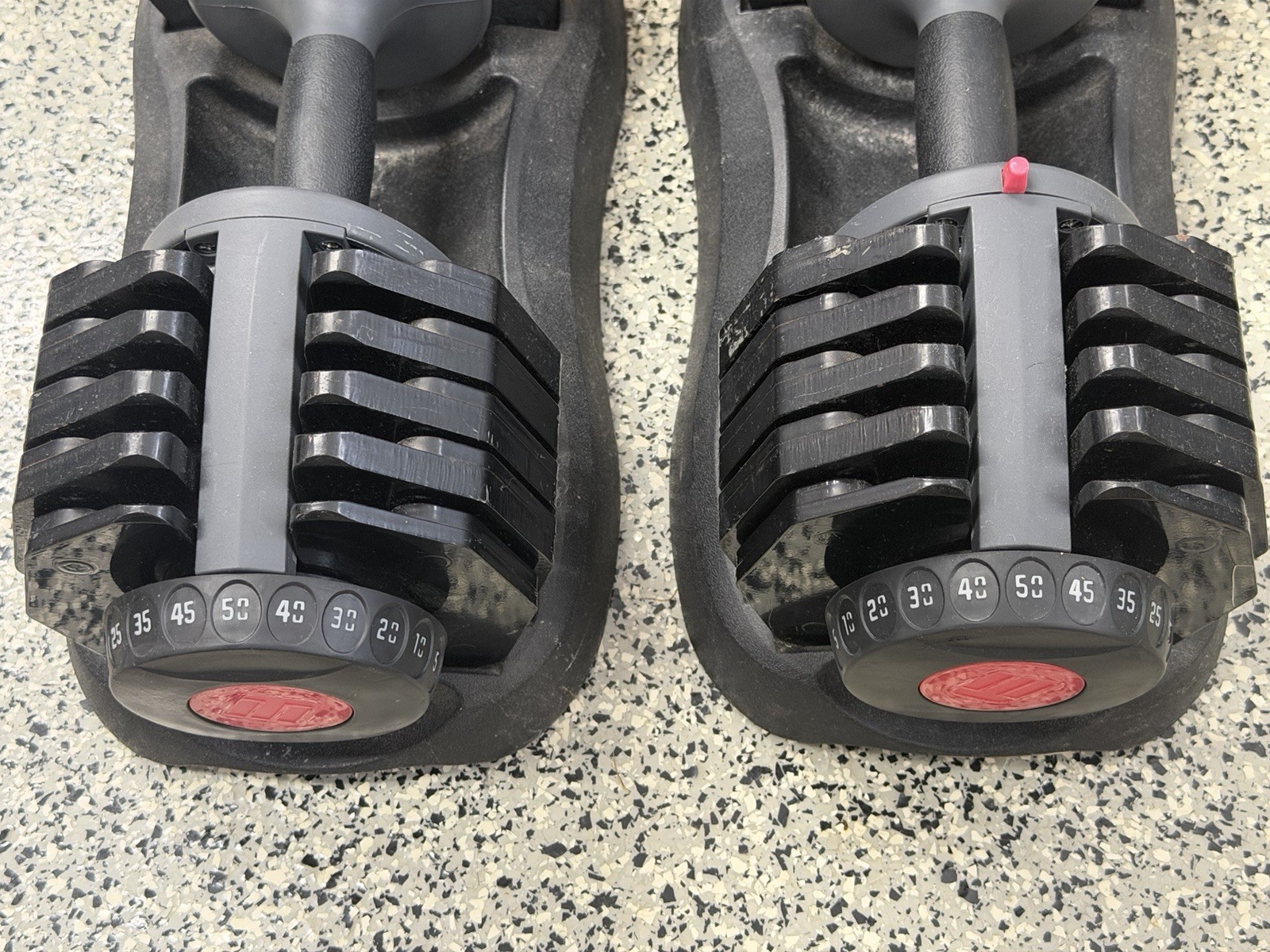ETHOS 50 lb. Selectable / Ajustable Dumbbell – Pair