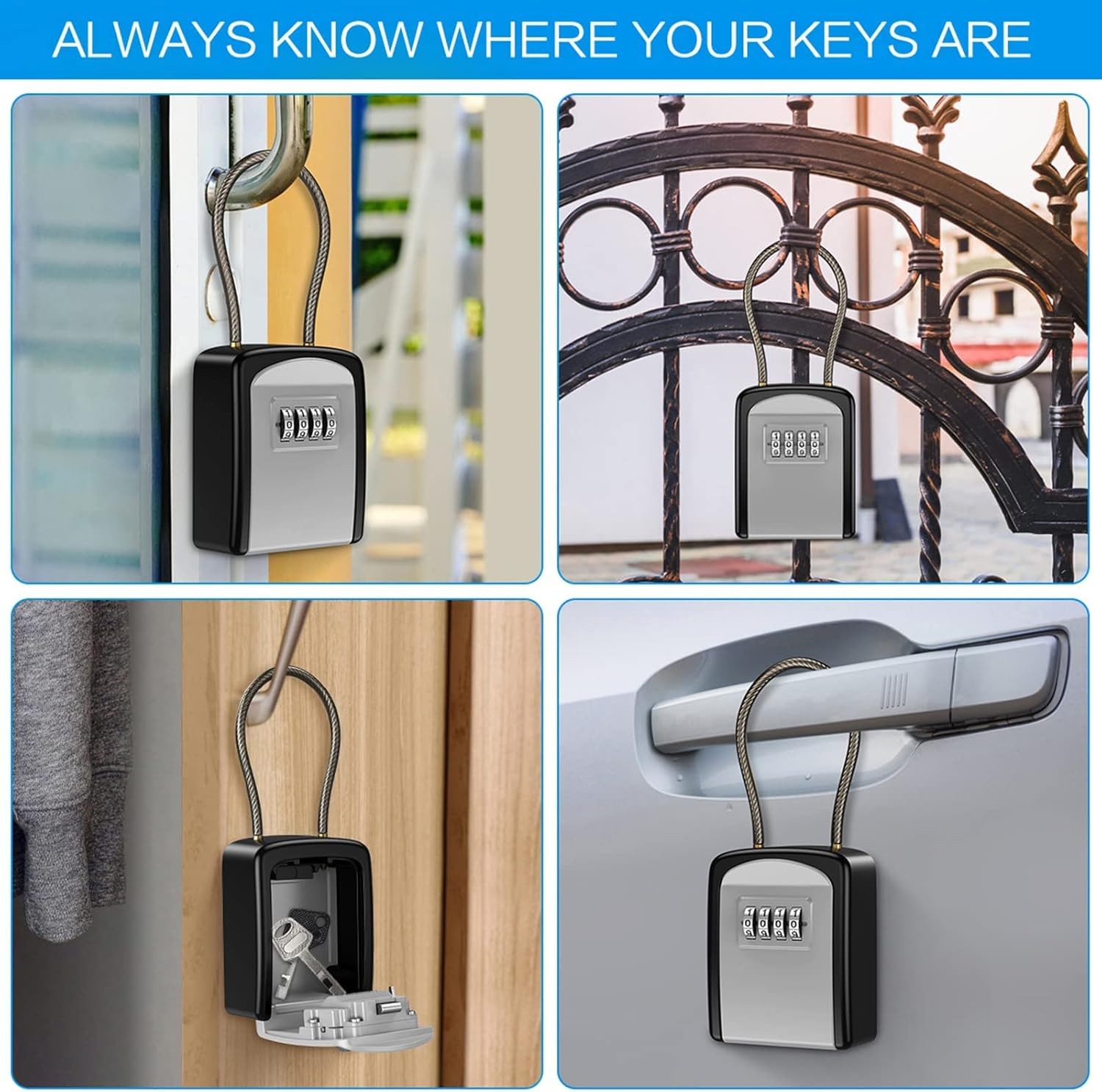 Combination Key Lock Box