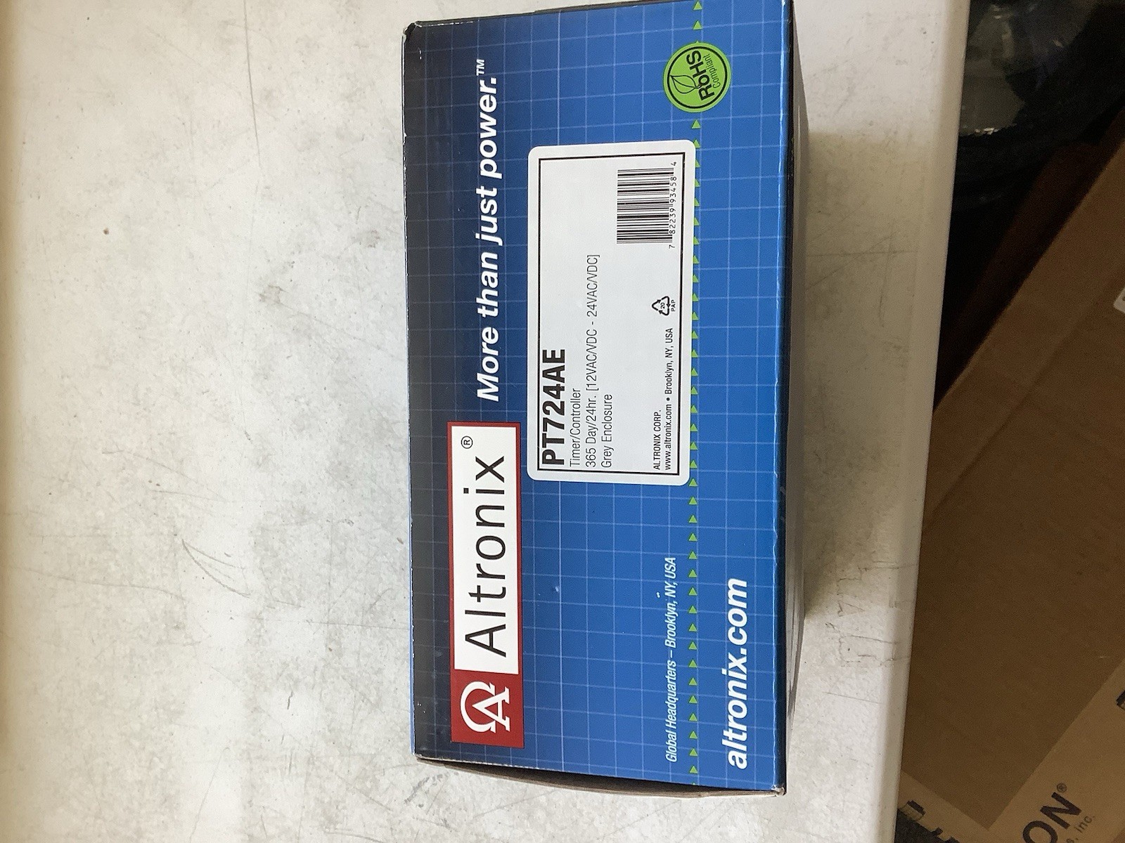 Altronix PT724AE 365-Day Timer Controller 12VDC/24VDC Grey Enclosure