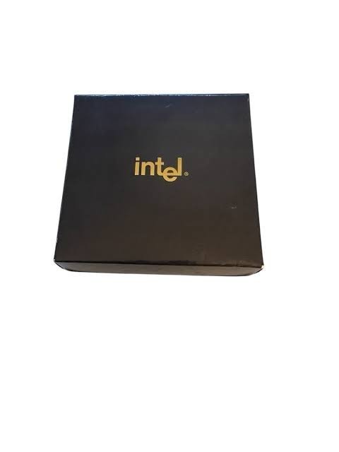 Intel 1996 25th Anniversary Desk Clock - Intel 4004 microprocessor
