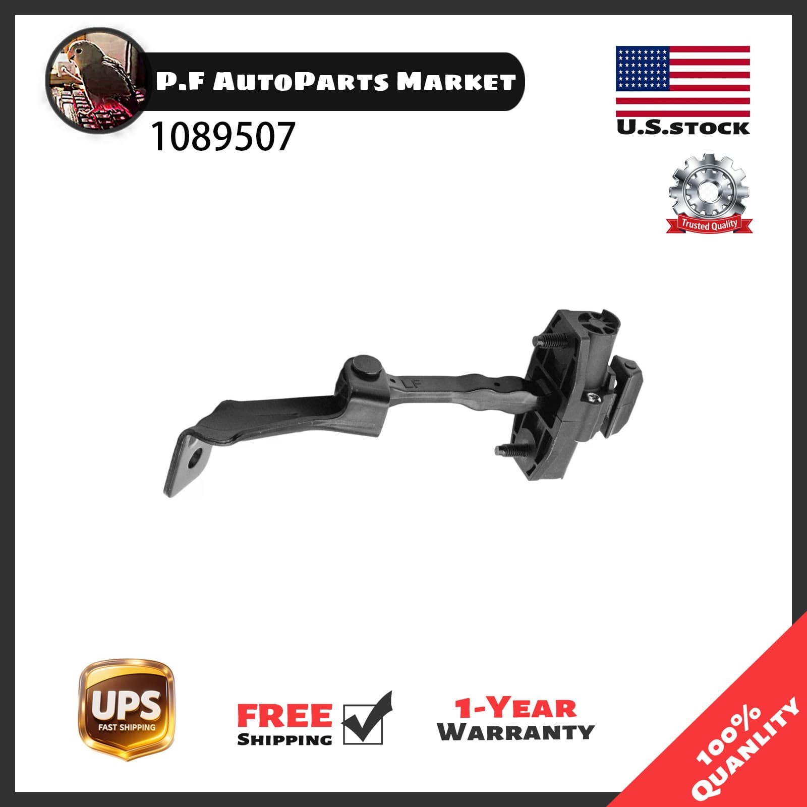 Fit For Tesla Model 3 17-21 Front LH Door Check Stop Strap Assy 108950700D ??