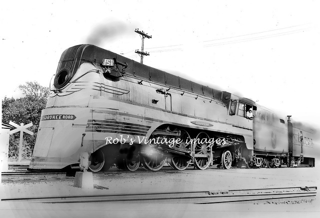 Milwaukee Road Hiawatha 151 Chippewa photo #3 Train Steam Locomotive CMSP