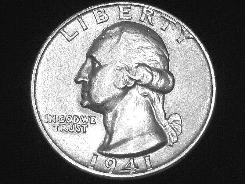 1941 Washington Quarter --- Almost Uncirculated +++