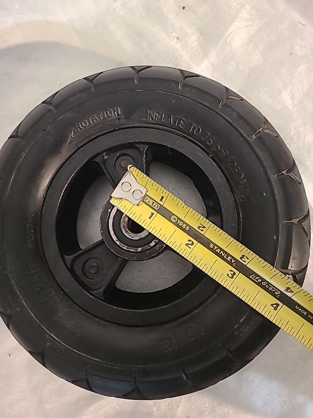 200 x 50 Solid Nylon Tire Wheel