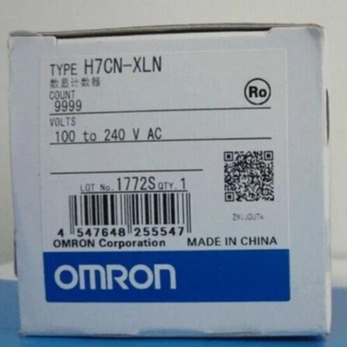 New OMRON H7CN-XLN Automation & Safety COUNTER Digital UP PRESET 120-240V