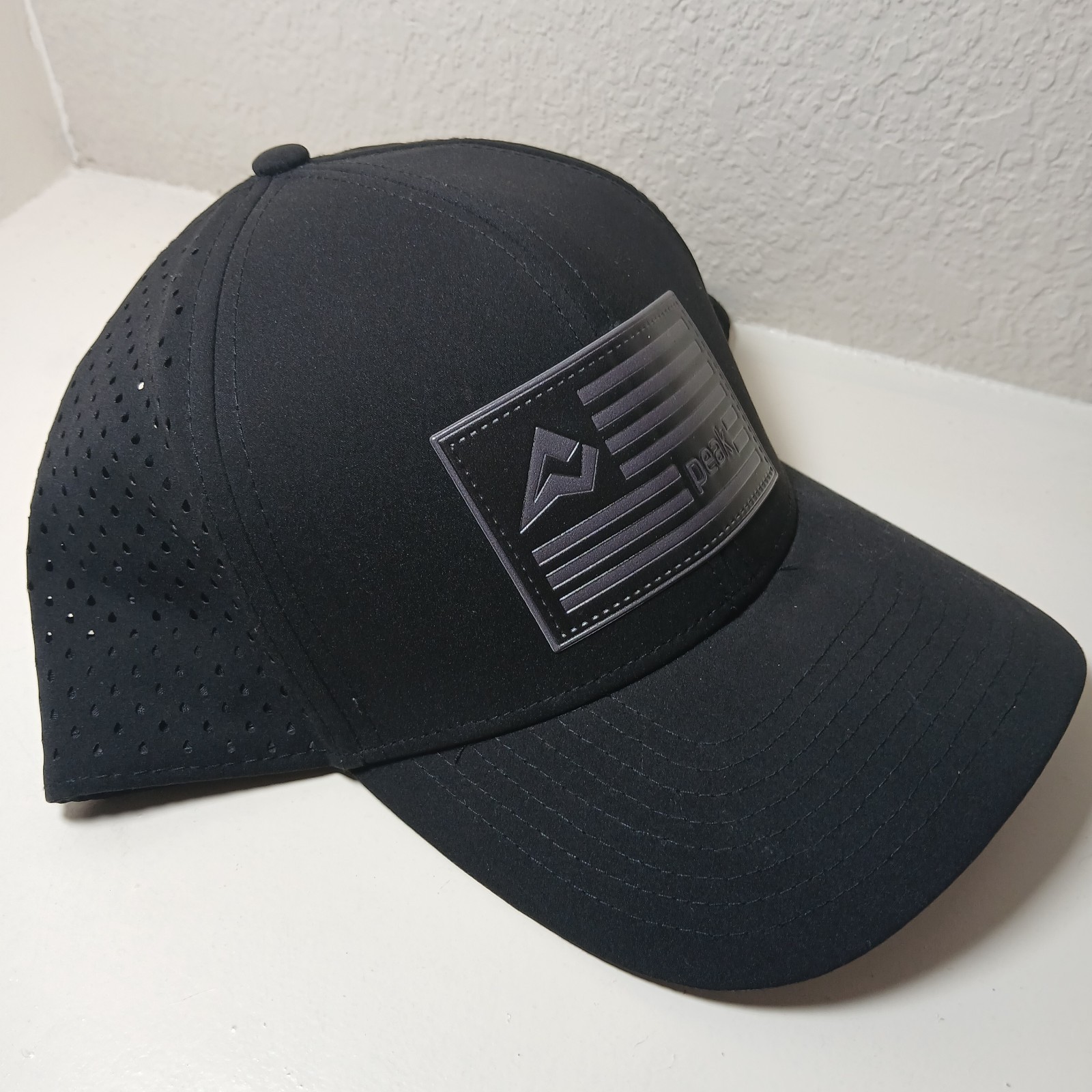 ANKOR Performance Hat - Water Resistant UPF 50 Lightweight Breathable Black #P3