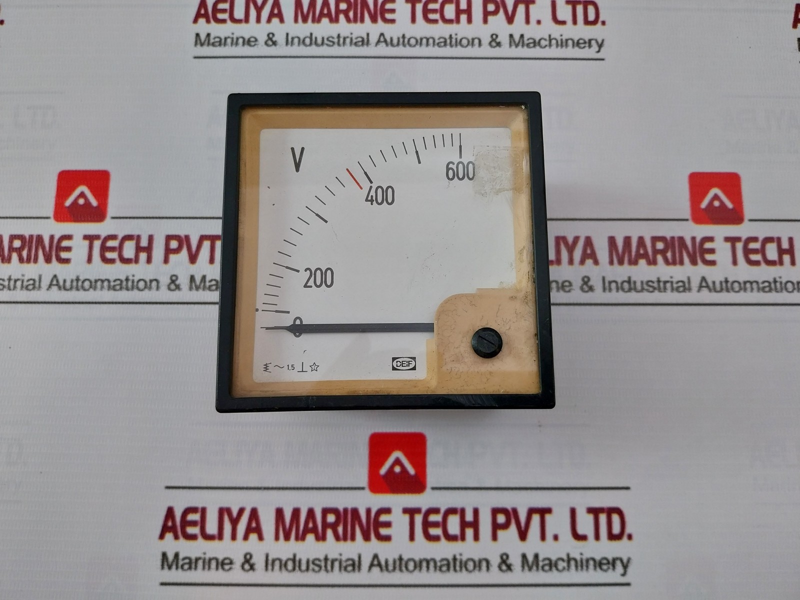 DEIF Analog Voltmeter  0-600V