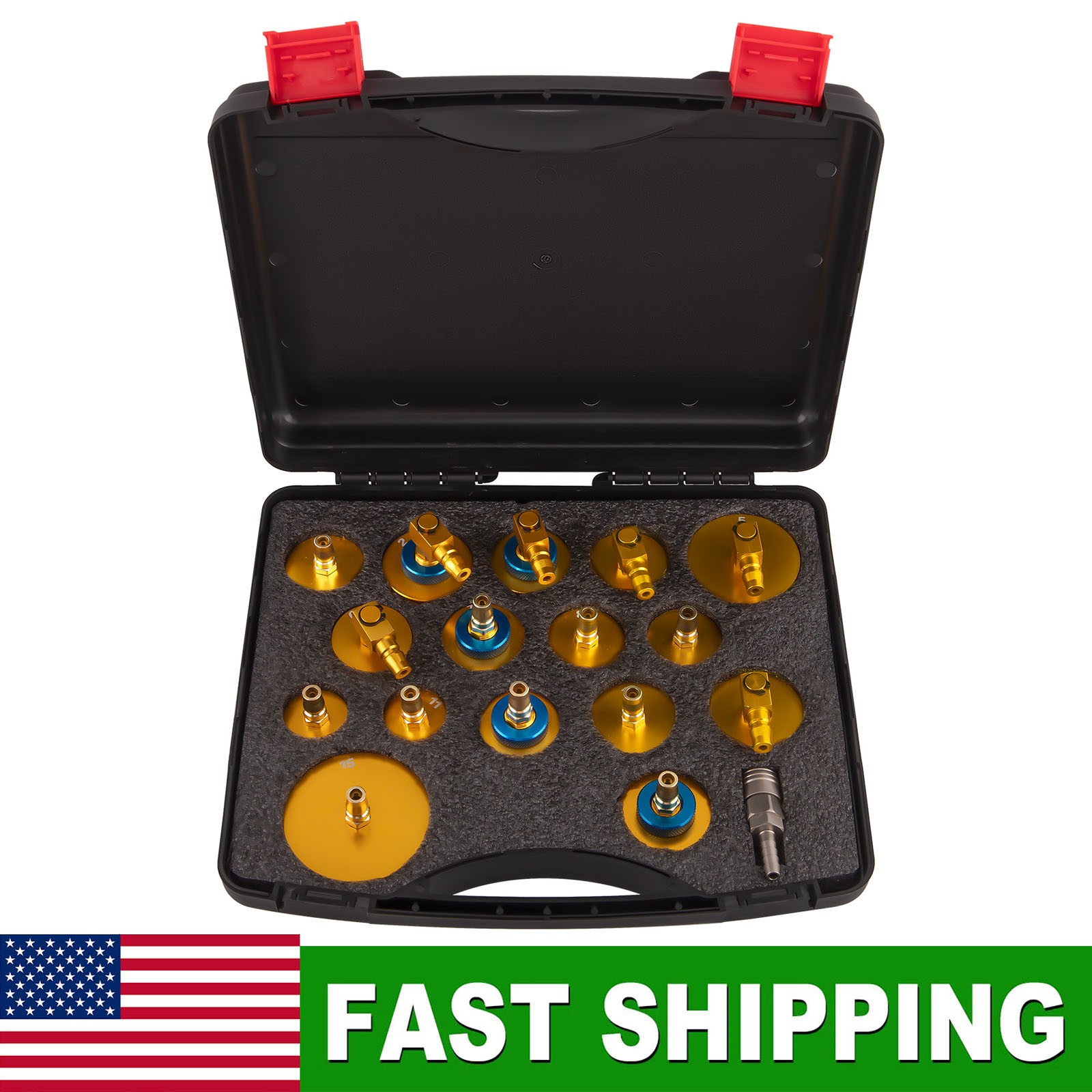 Master Cylinder Adapter Set Brake Fluid Bleeding Tool Brake Bleeder Adapter Kit