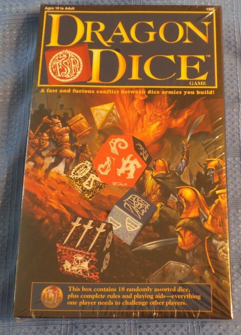 DRAGON DICE STARTER BOX SET CONTAINS EVERYTHING YOU NEED BY TSR FREE SHIPPING