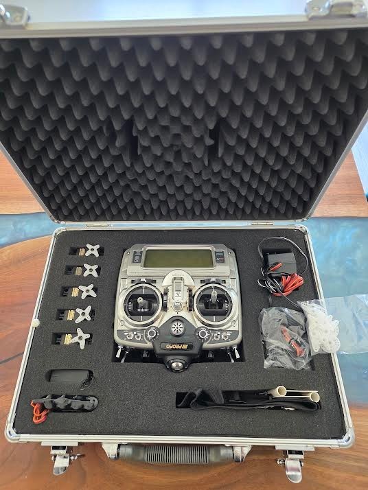 JR Propo PCM10X Radio Control System Set w/ 5x DS8231 Servos & Aluminum Case