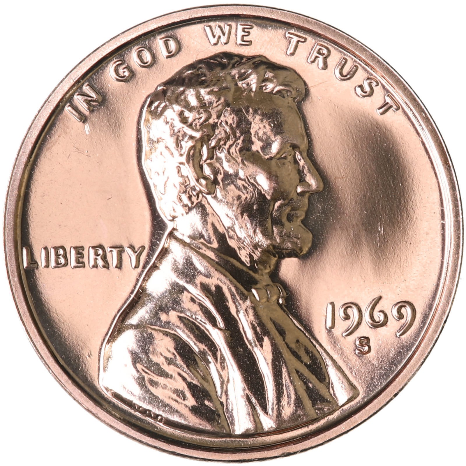 1969 S Lincoln Memorial Cent Gem Proof
