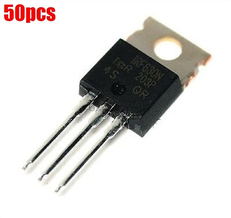 50pcs N-Ch 200V 9.3A IRF630NPBF IRF630 TO-220 Mosfet Ic New cv *la