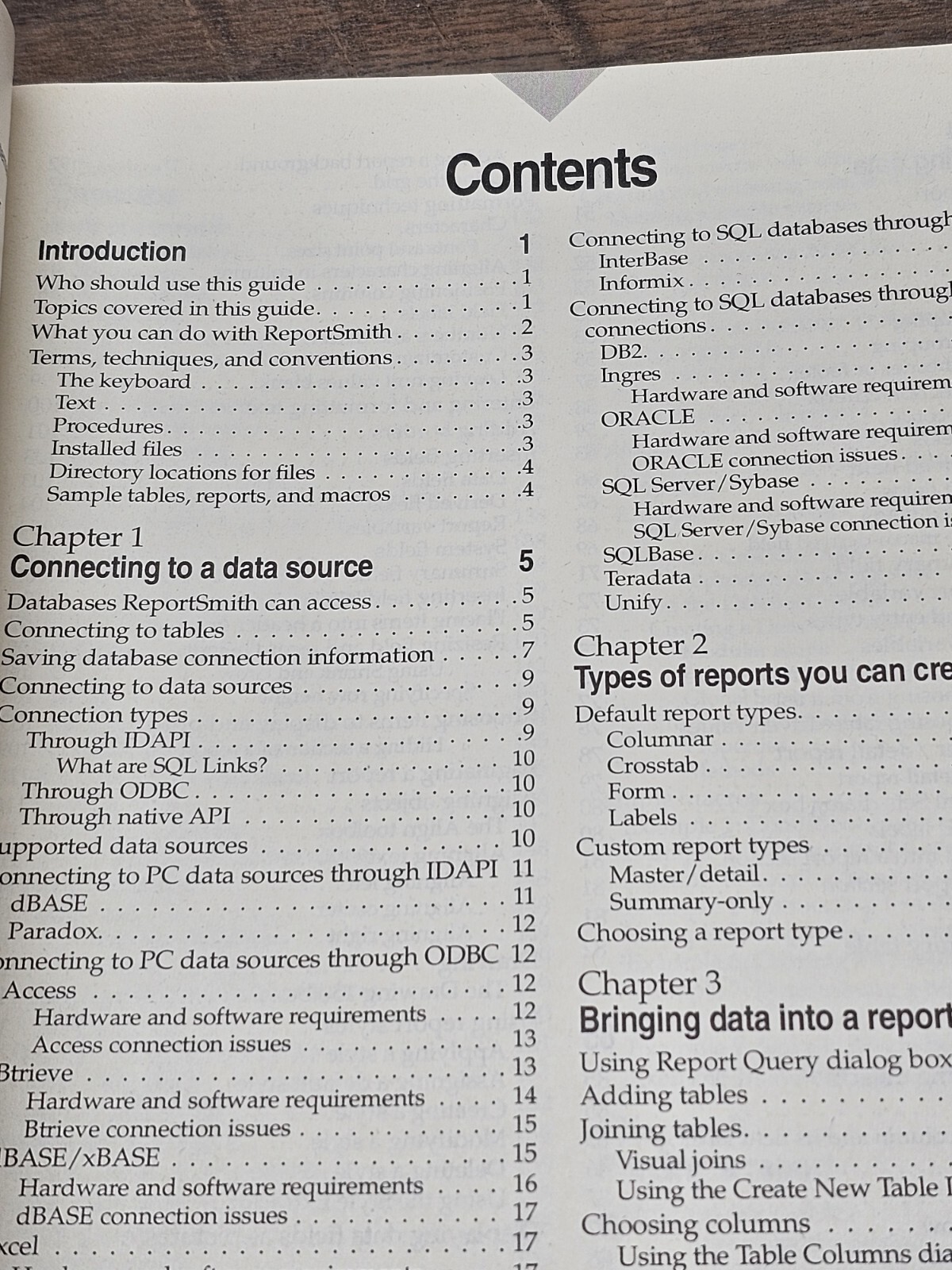 Borland Report Smith For Windows Creating Reports 2.5 Version