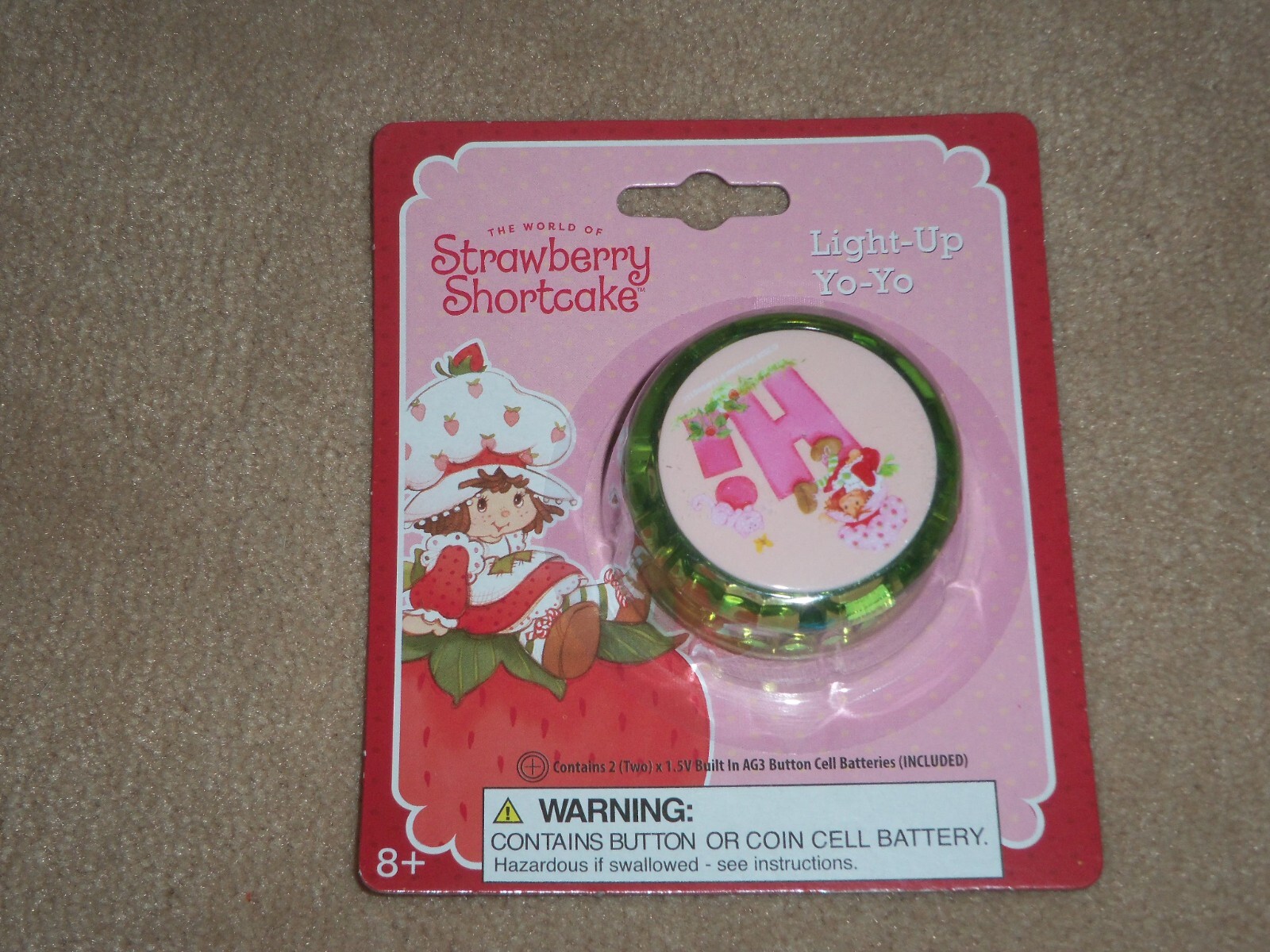 NEW, Strawberry Shortcake Light Up Yo-Yo