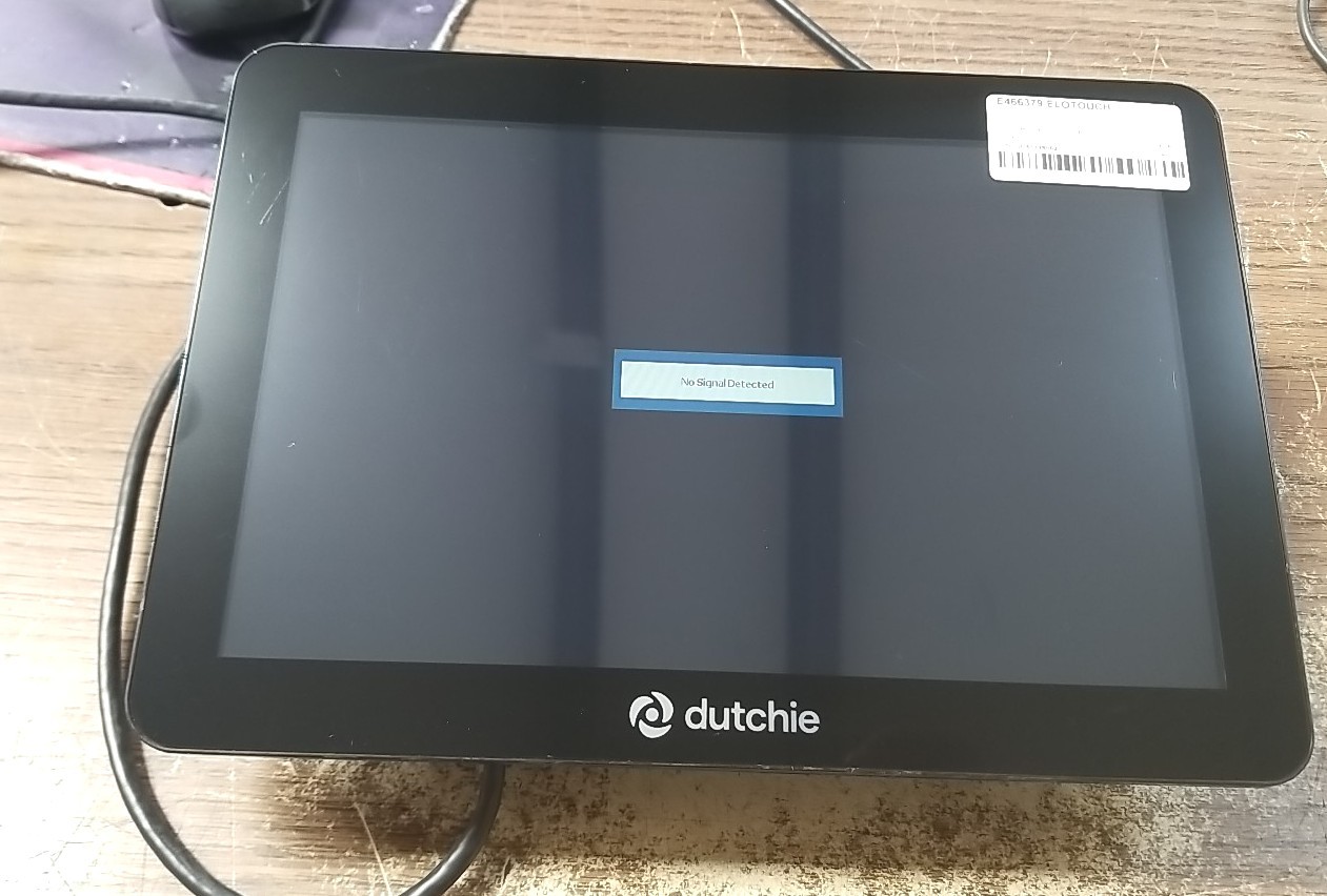 Elo 10" Touchscreen LCD Monitor for Dutchie E466379. *READ⬇️*