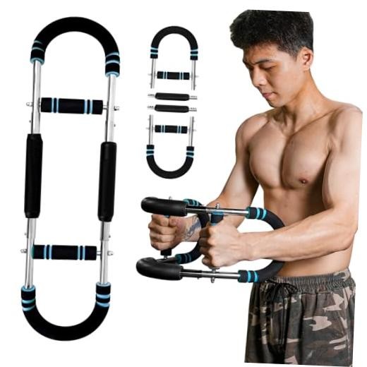 Chest Workout Equipment, Twister arm Trainer, Balck&Blue 66-77-88-99-110lb