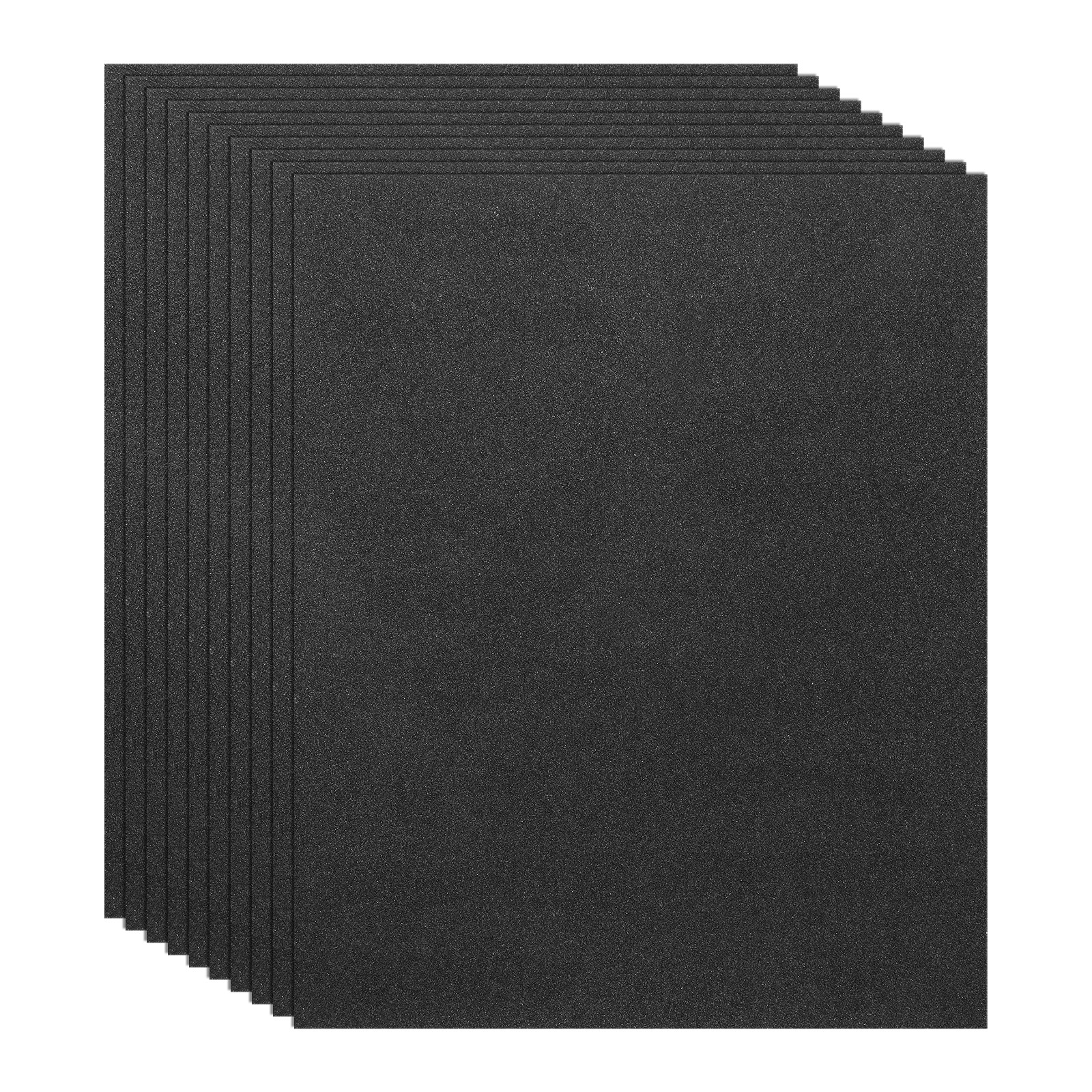 10 Pack 9" x 11" Sandpaper, 80 Grit Sand Paper for Wood Furniture