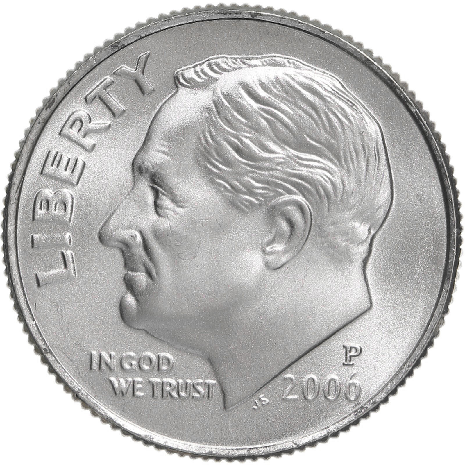 2006 P Roosevelt Dime Satin Finish