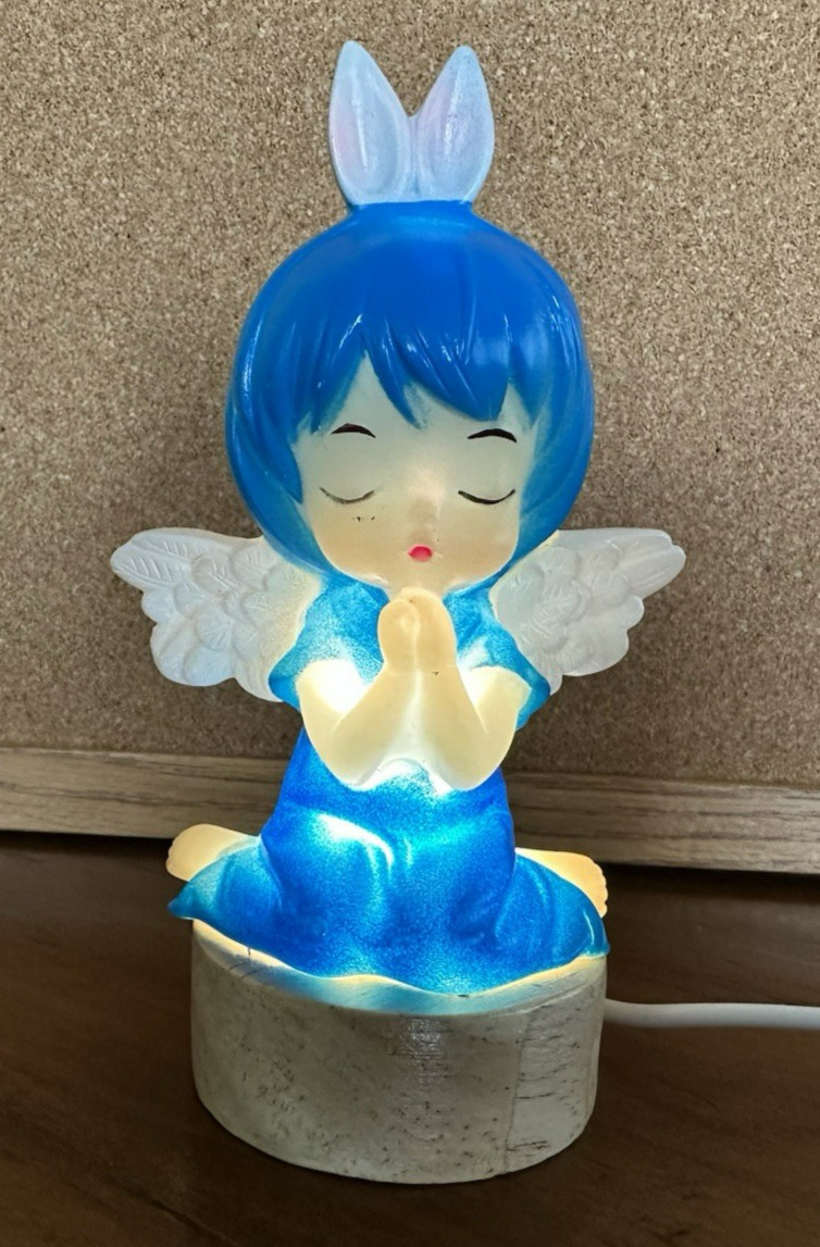 Blue Angel Night Light.  USB Plug in.