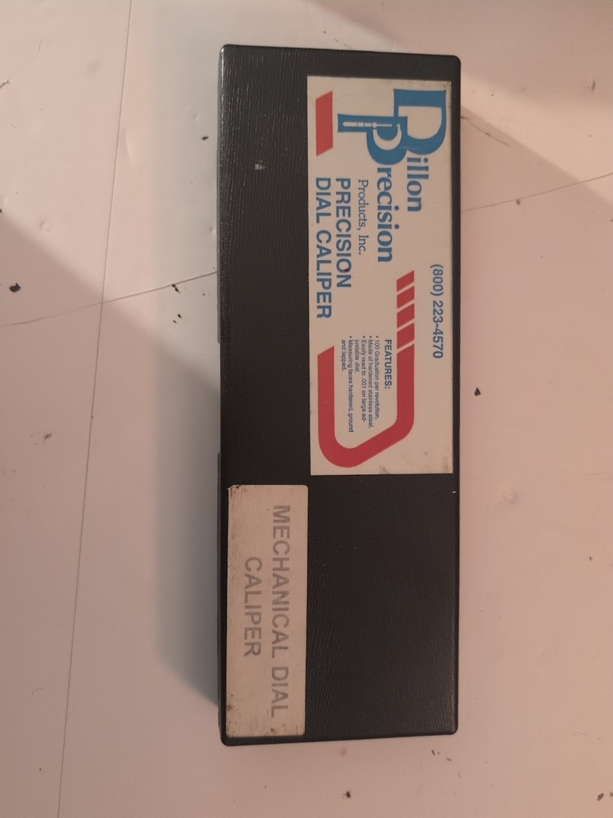 Dillon Precision Dial Caliper With Padded Case 0-6" .001 Easy To Read  Reloading