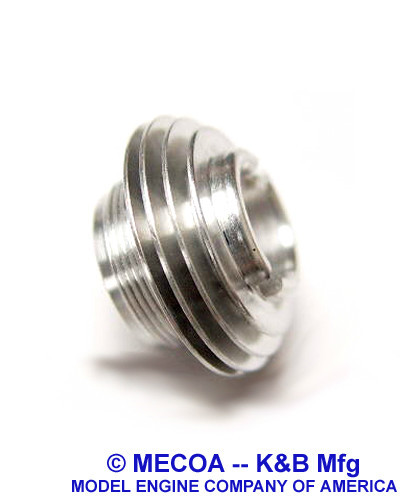 GLOW PLUG ADAPTOR - COX engine .15 engine - use standard long plugs - 911-015