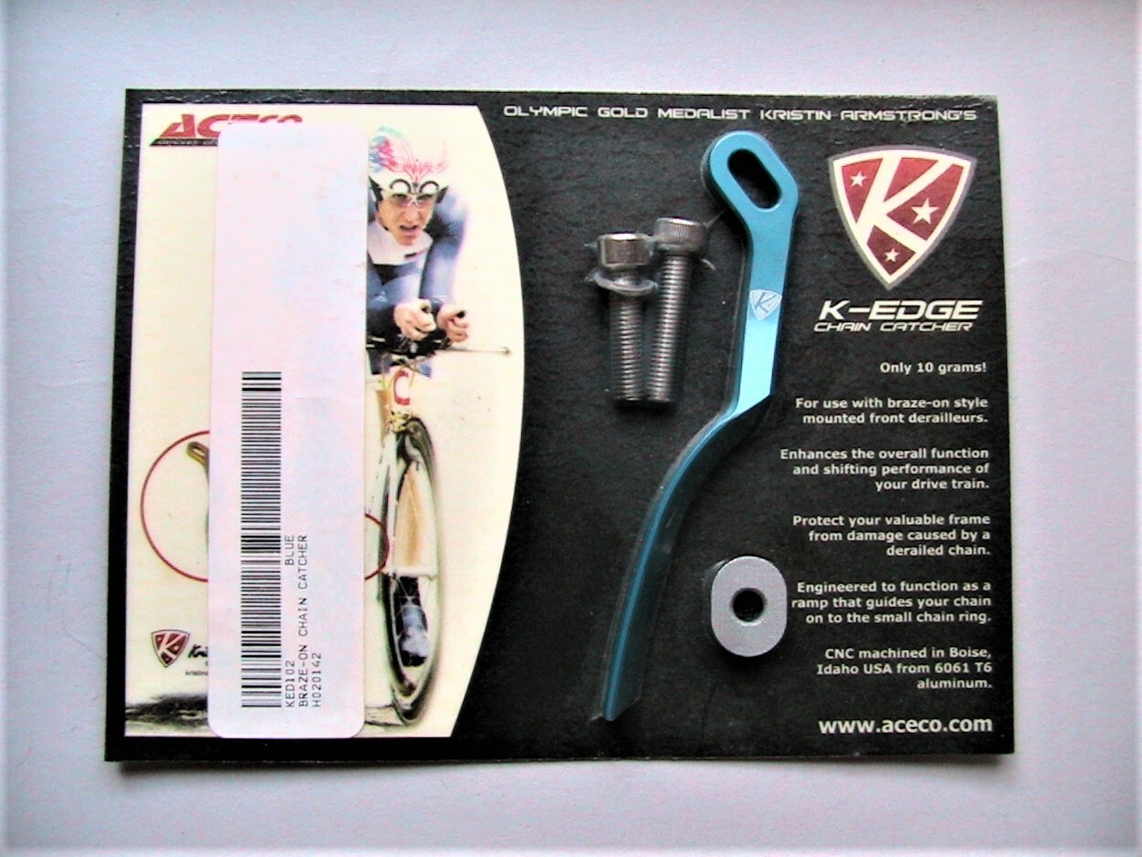 NEW K-Edge Chain Catcher  Model K13-001 standard braze on light blue