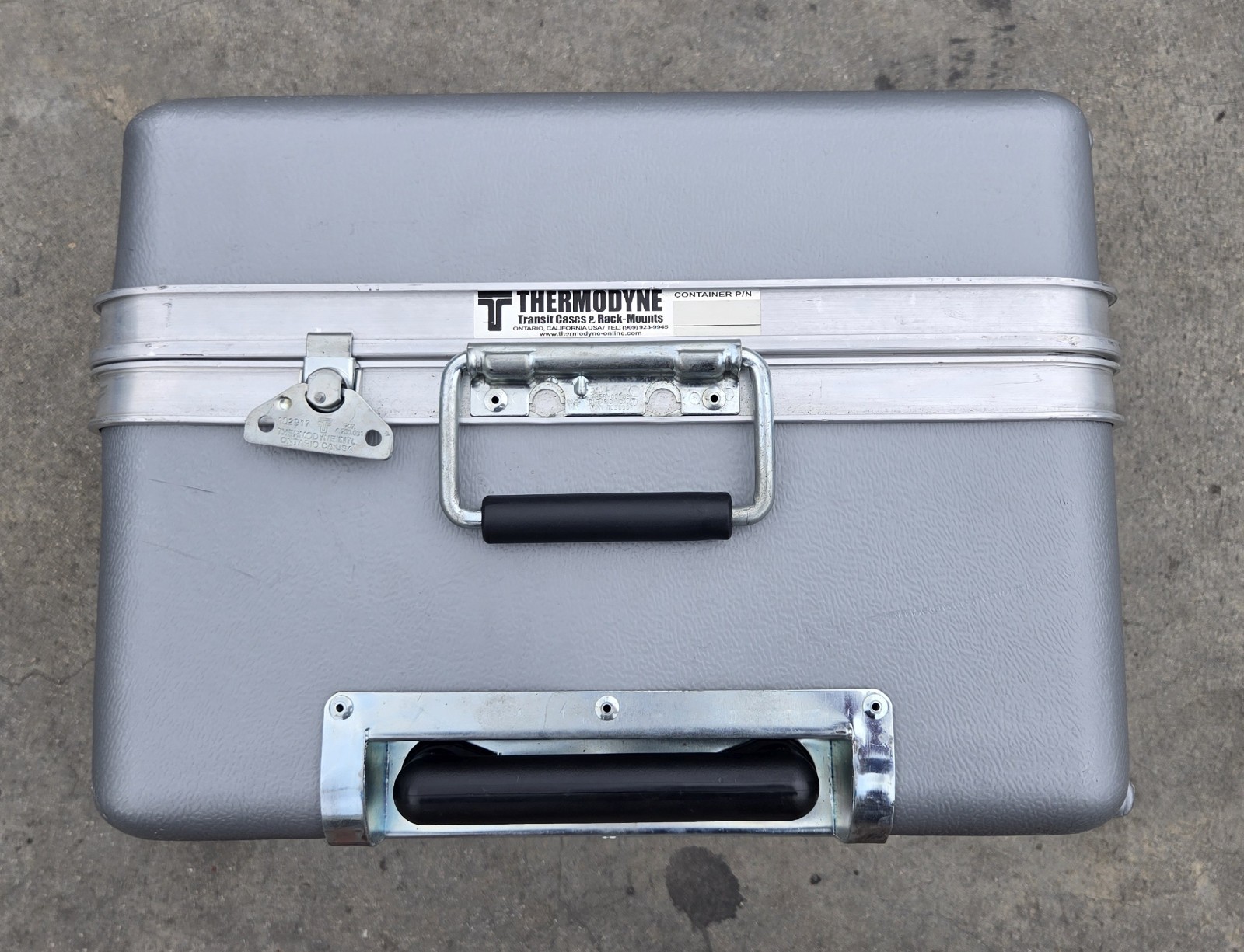 Thermodyne Shipping Rolling Case Camera Hard Foam Insert Wheels 23x18x13