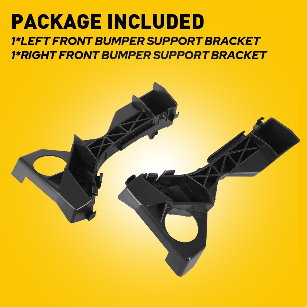 Front Bumper Fender Support Bracket Retainer Driver Passenger For Toyota Corolla