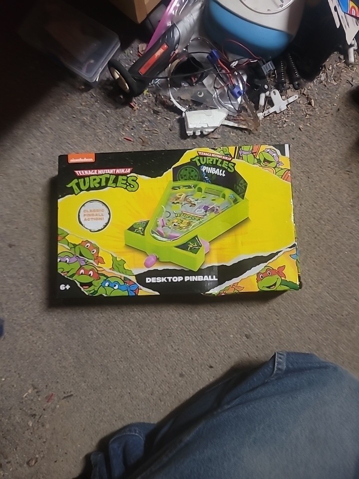 Teenage Mutant Ninja Turtles Desktop Pinball Nickelodeon New TMNT 2022