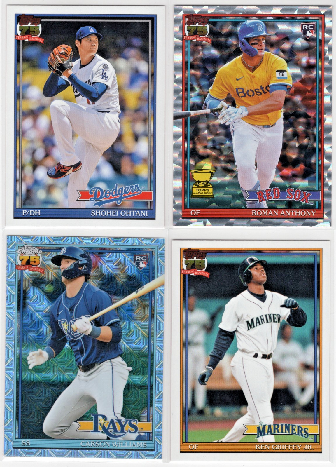 2026 Topps 1991 Topps Inserts -You Pick- **Buy More, Save More**