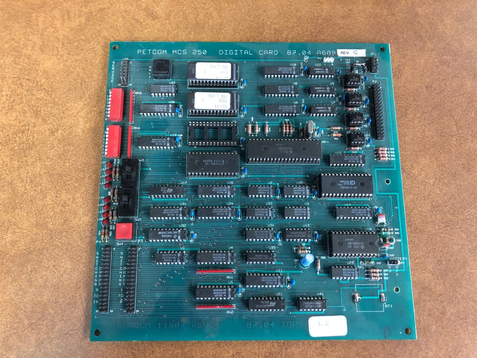 Dukane A608 Digital Card for a MCS250 Intercom System