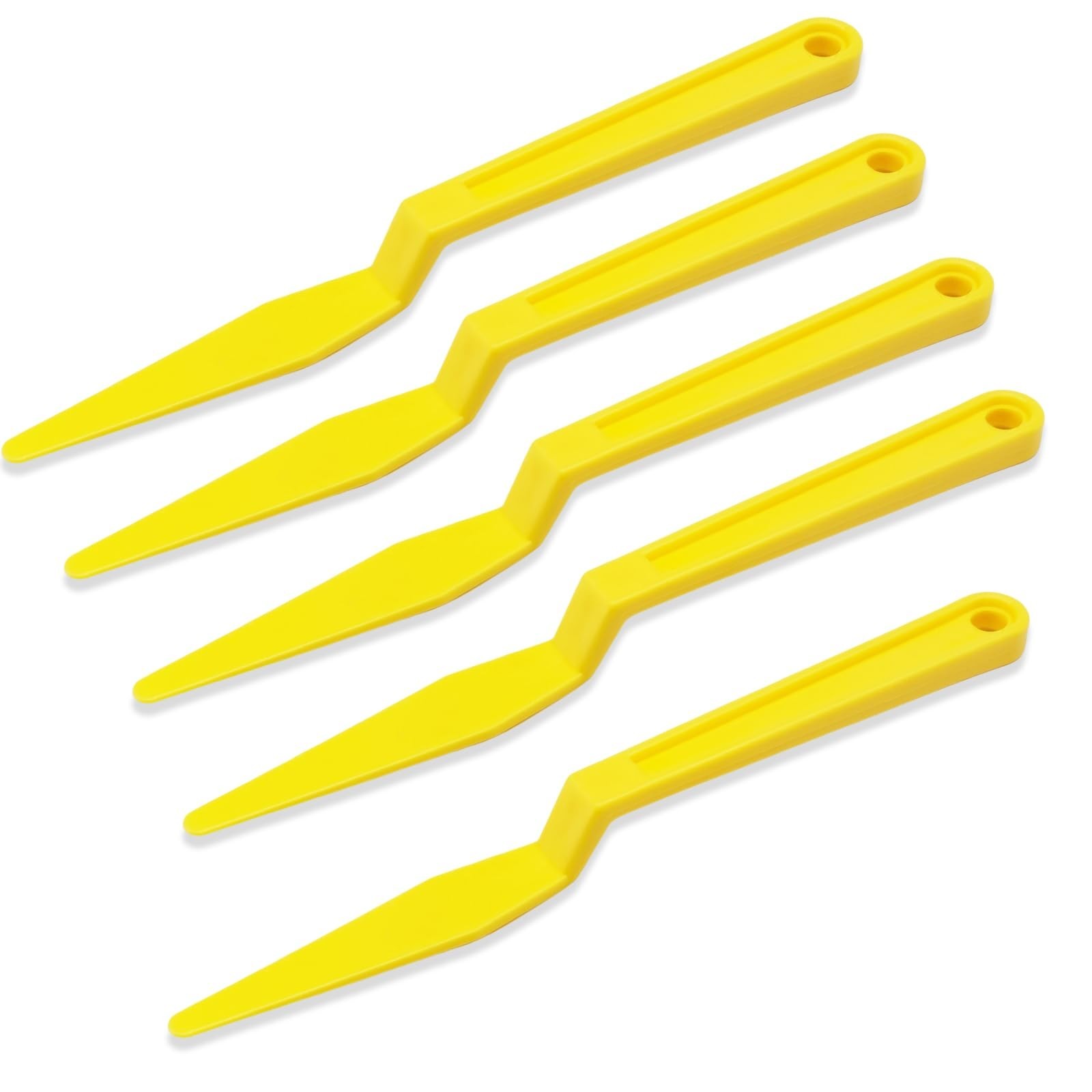 Window Tint Tools 5Pcs Plastic Window Tint Corner Squeegee Flexible Shank Gas...