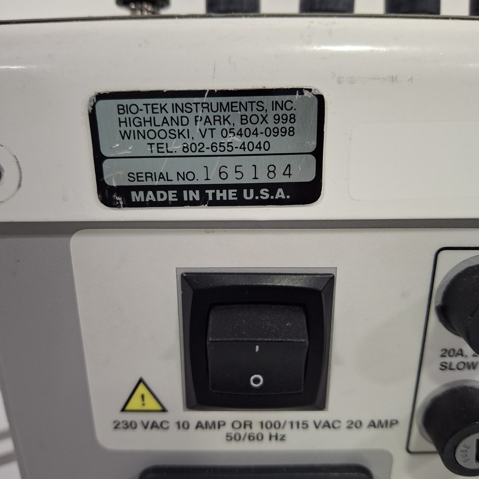 Bio-Tek Instruments 505 Pro Electrical Safety Analyzer