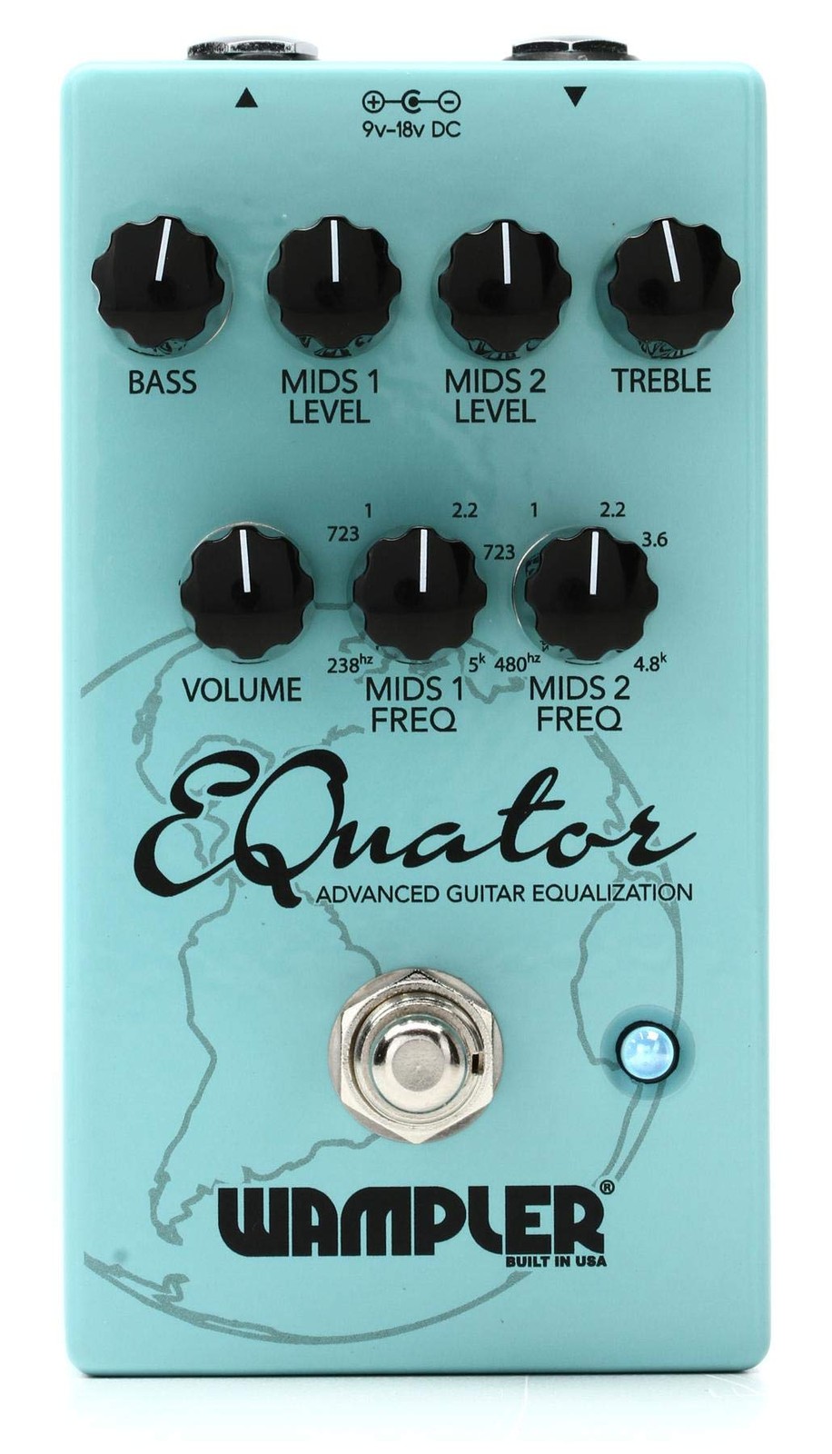 Wampler EQuator Advanced Audio Equalizer Guitar Effects
