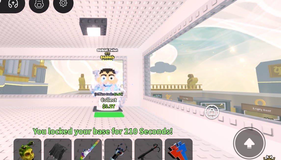 Skibidi Toilet Steal a brainrot item cheap 100%
