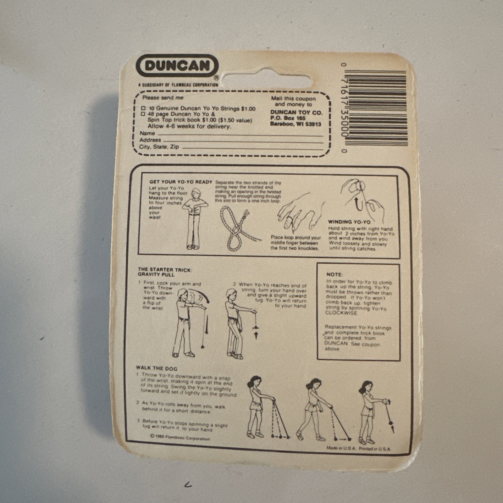 VINTAGE   DUNCAN MEL-YO-DEE YO-YO     NEW